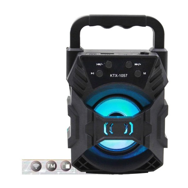 SoundPulse Wireless Speaker – Bluetooth Speaker with FM, USB & Light Show | Bowlift