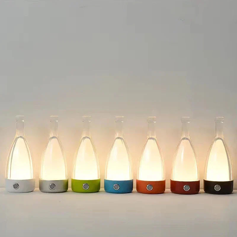 BowLift | Create an atmosphere with a bottle-shaped LED lamp