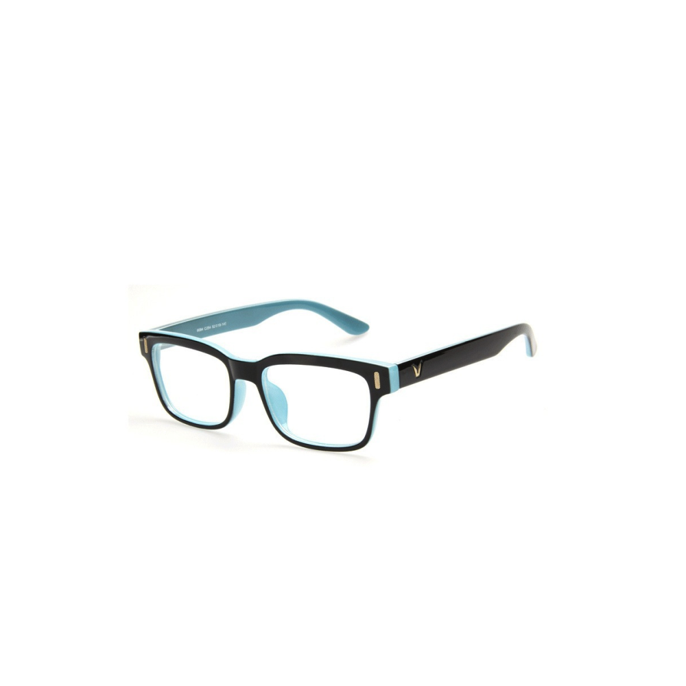 Blue light filter glasses square for screen work | Bowlift