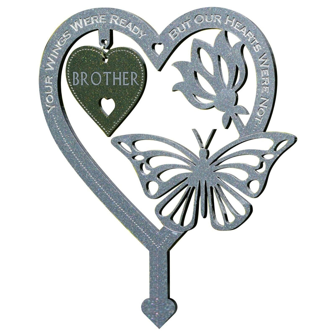 Memorial Gift Butterfly Ornament - Garden Memorial Plaque | Bowlift