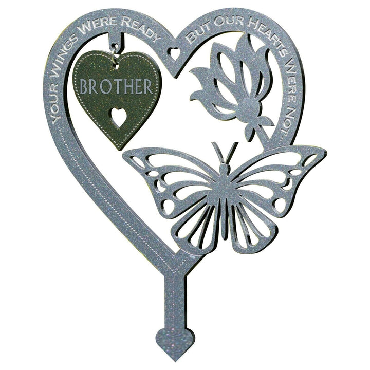 Memorial Gift Butterfly Ornament - Garden Memorial Plaque | Bowlift