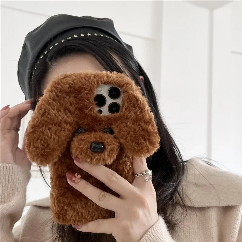 BowLift | Cute Dog Fluffy Snuggly iPhone Case