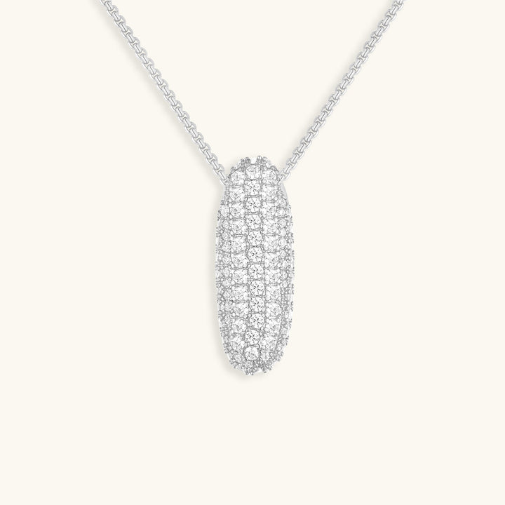 BowLift | Bubble Initial-Diamond-Necklace