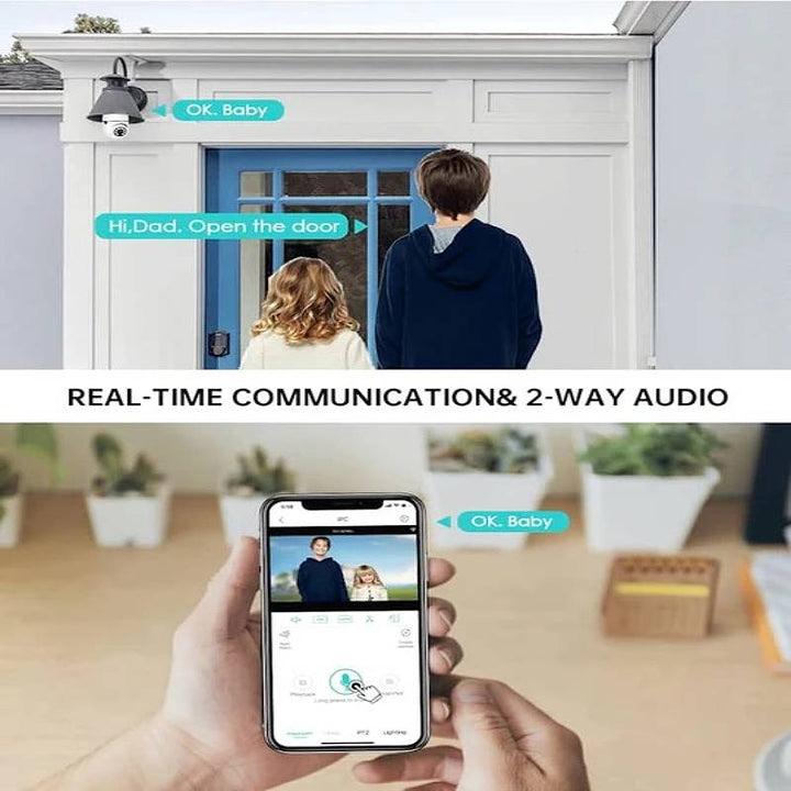BowLift | Smart 360° Light Bulb Security Camera with 1080P HD