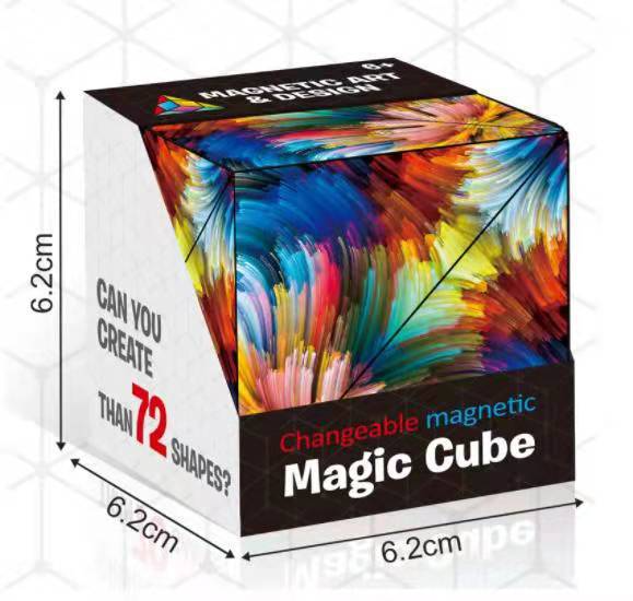 BowLift | FoldFun Shape Cube – Creative 3D Puzzle for Children and Adults