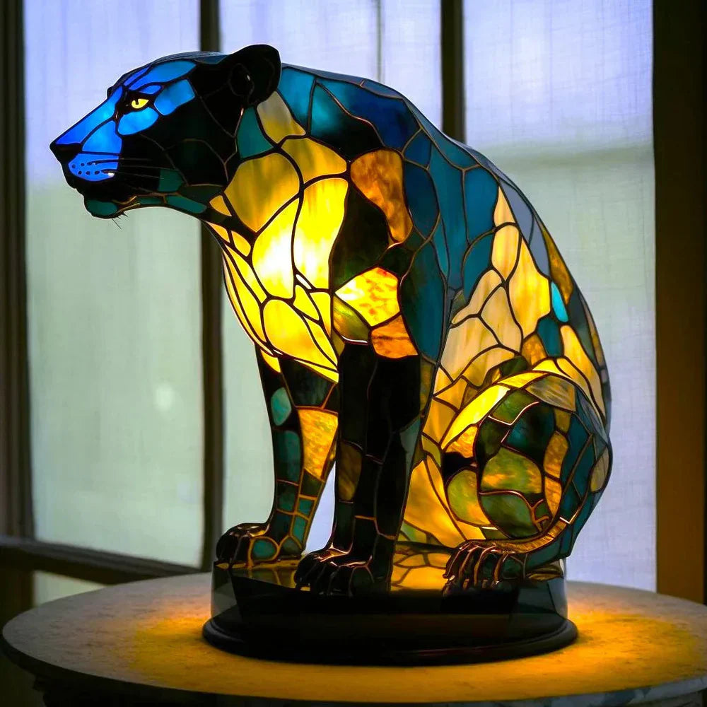 BowLift | Sculptural Glass Lamp with Animal Motifs in Subtle Light
