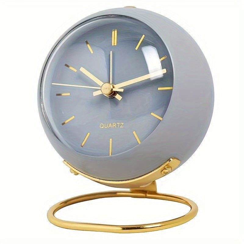 BowLift | Buzzley – Retro Analog Alarm Clock with Silent Movement