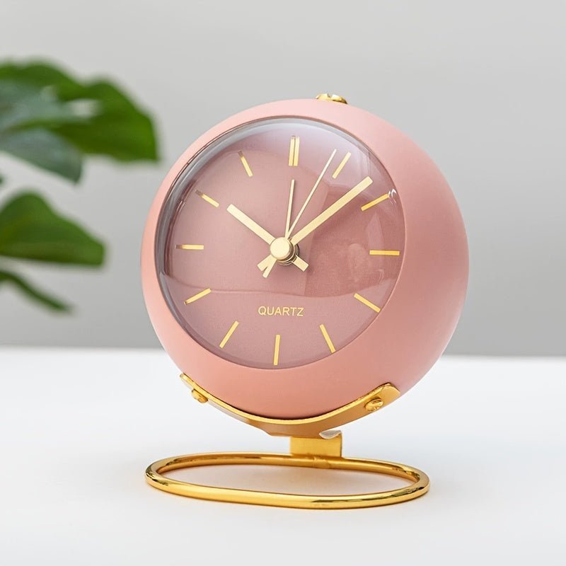 BowLift | Buzzley – Retro Analog Alarm Clock with Silent Movement