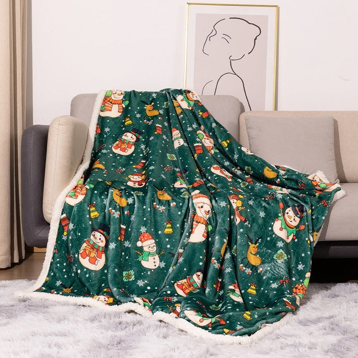 BowLift | Flannel Christmas Blanket Double Layer