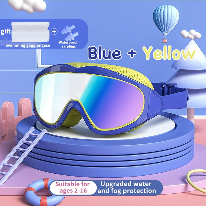 HD Swimming Goggles Kids – Anti-Fog & UV Protection | Bowlift