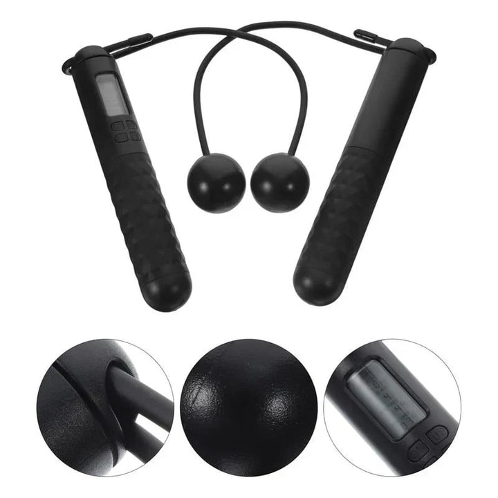 BowLift | Battery-operated skipping rope with counter and weight balls