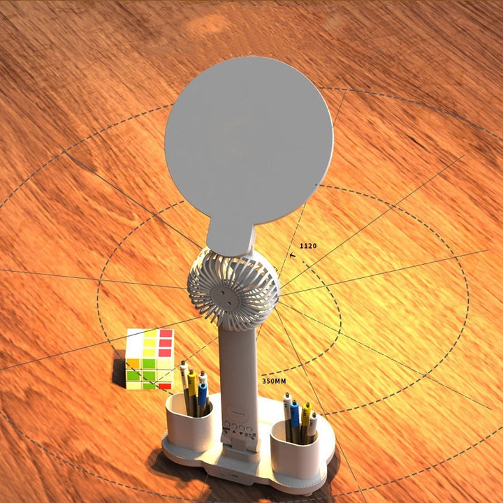LED clock table lamp with USB. | Bowlift