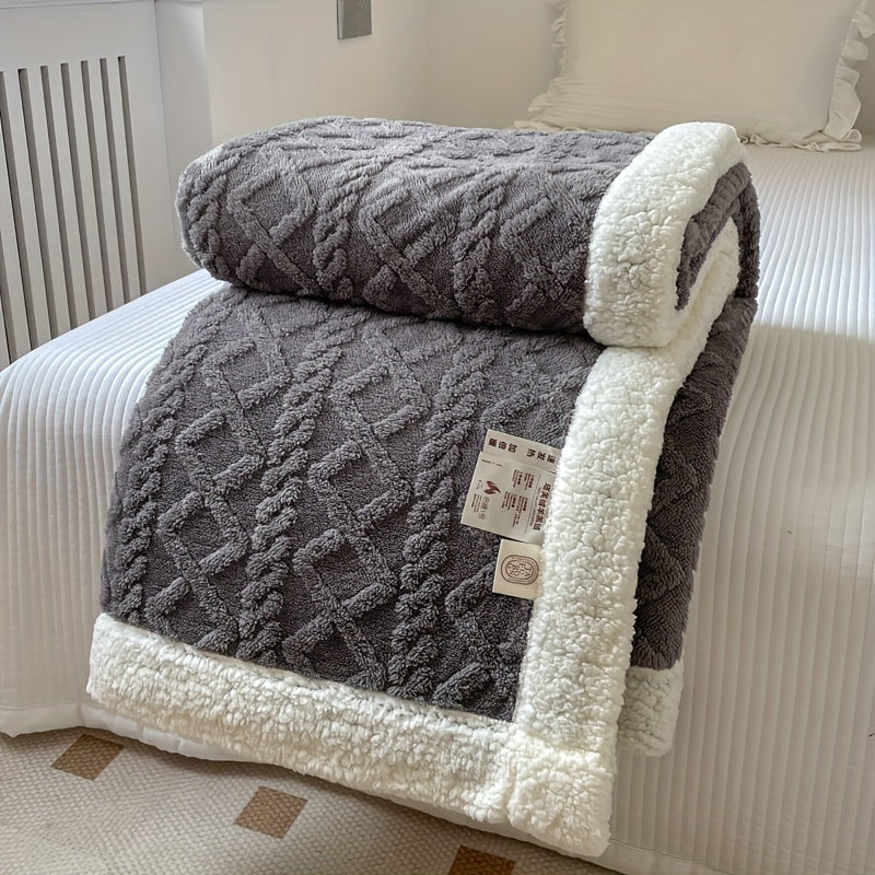BowLift | Stylish Reversible Fleece Blanket for Ultimate Comfort and Warmth