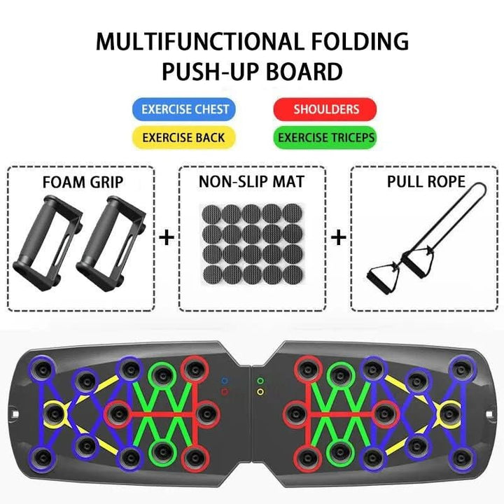 BowLift | 14-in-1 push-up board for targeted upper body training