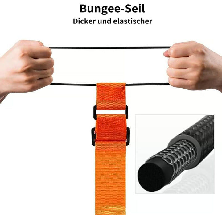 Luggage strap with click closure - hands free | Bowlift