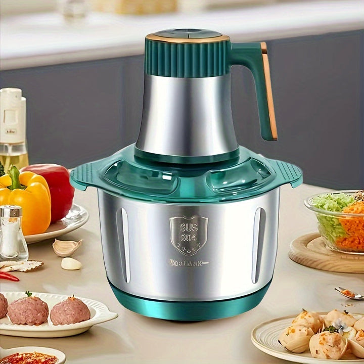 BowLift | Stainless Steel Food Processor – Powerful Meat Grinder & Vegetable Chopper (5L, 5000 RPM)