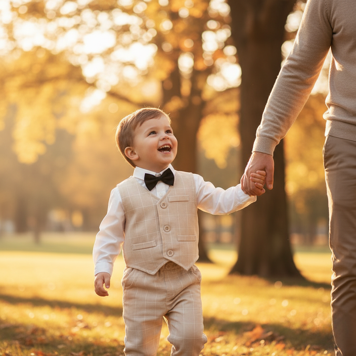 BowLift | Boys Formal Cotton Outfit Set for Toddlers and Kids