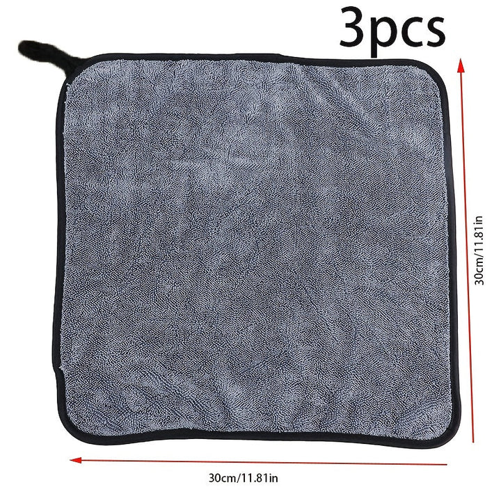 Microfiber Cleaning Cloths 3-Piece Set | Bowlift