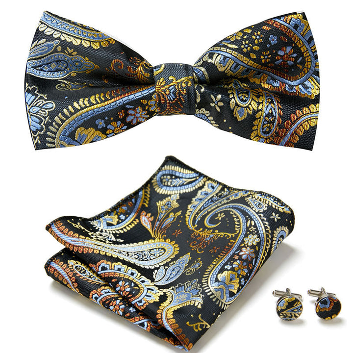 Three-piece set with stylish bow ties Bowlift