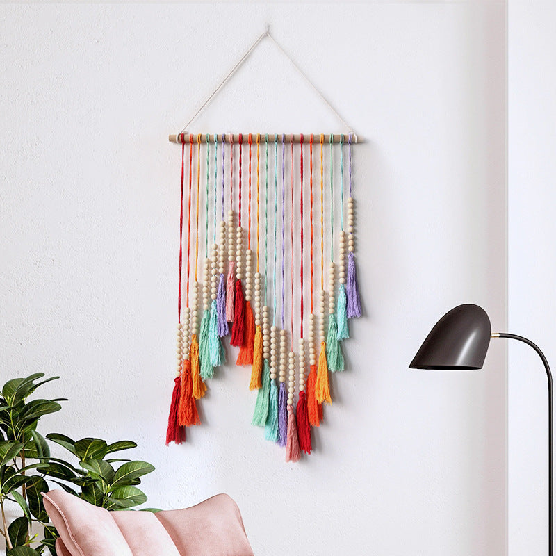 BowLift | Handmade Colorful Tassel Macrame Wall Hanging for Home Decoration