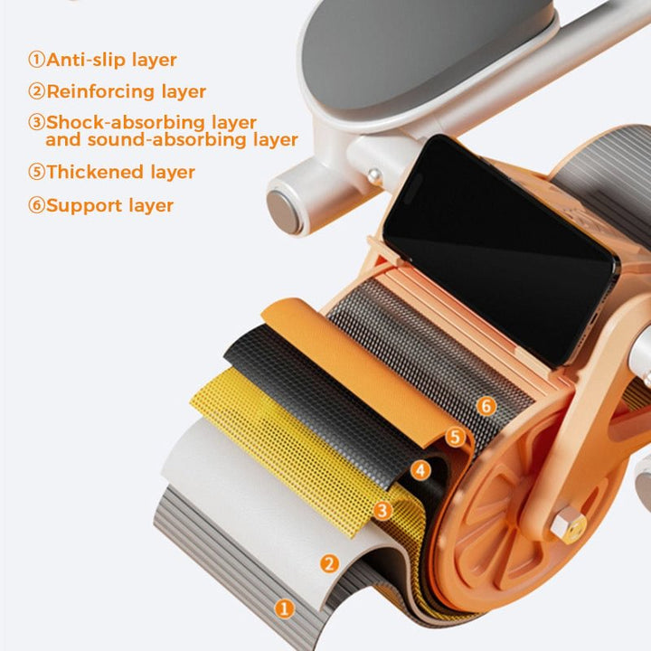 BowLift | Multifunctional Plank Ab Roller Wheel for Core Trainer