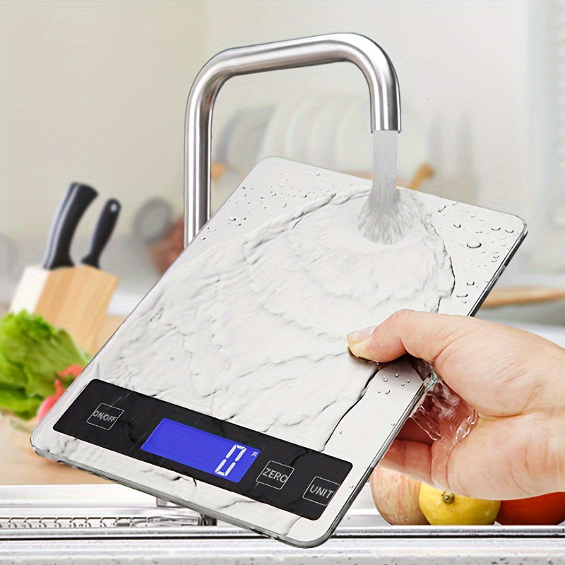 Digital kitchen scale 15 kg USB rechargeable | Bowlift