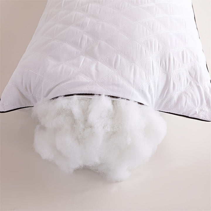 LuxurySoft - Extra Long Hypoallergenic Pillow for Back and Side Sleepers, Soft and BreathaBowlifte, Machine WashaBowlifte | Bowlift
