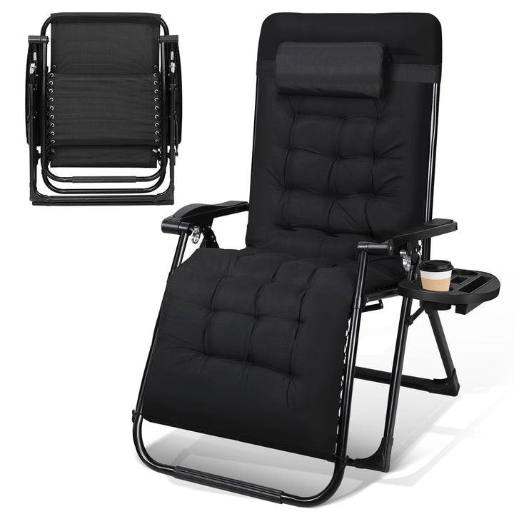 Sun Lounger Folding Deck Chair up to 200kg | Bowlift