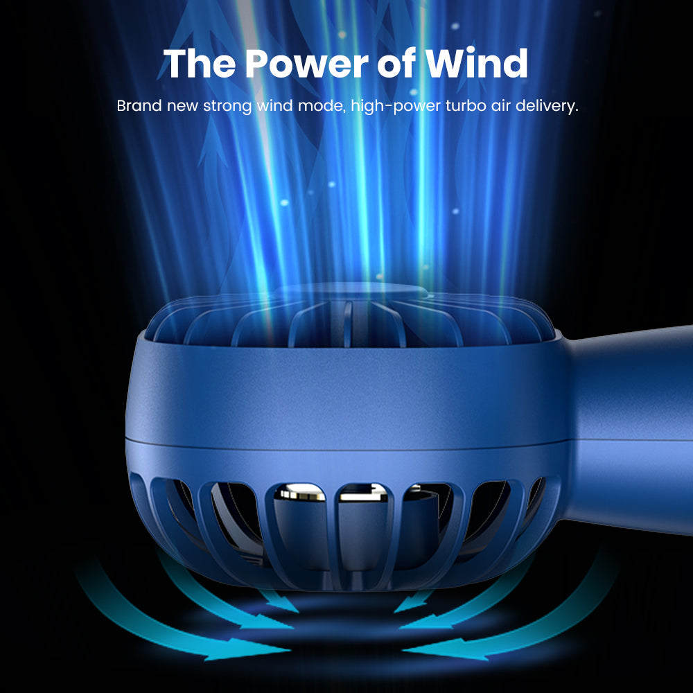 1800mAh Mini Portable Fan | Bowlift