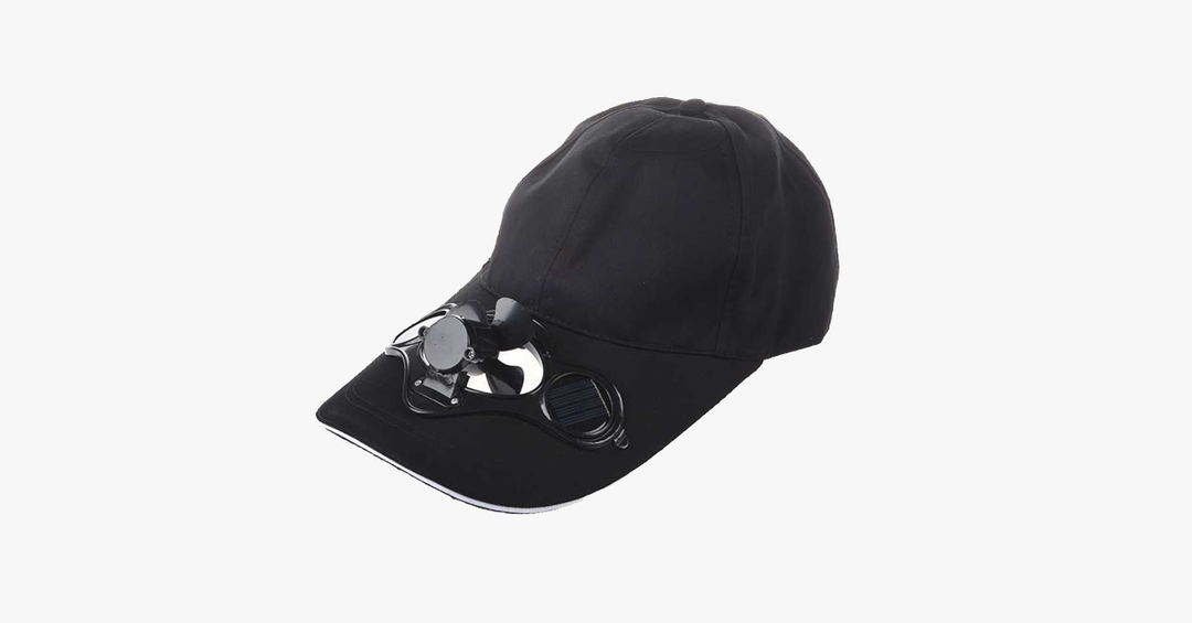 Solar Powered Cooling Fan Hat | Bowlift