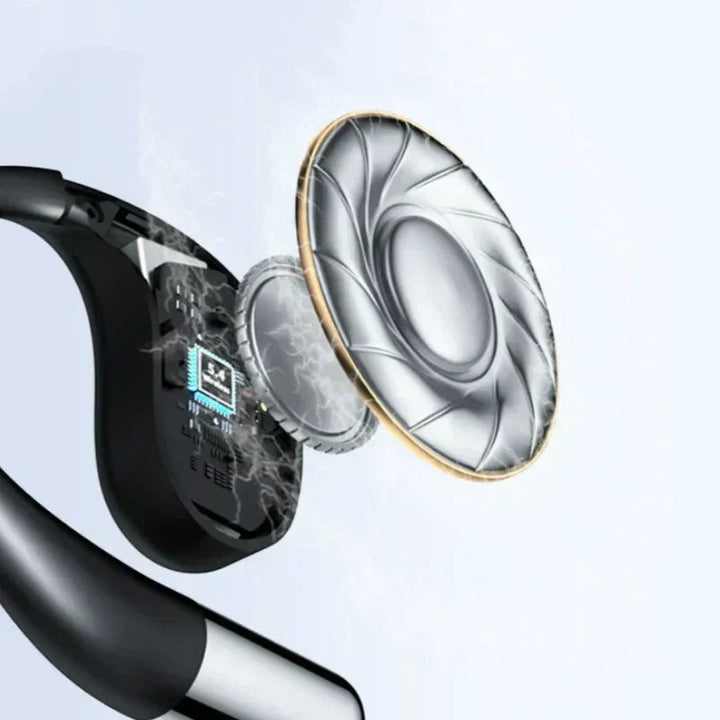 BowLift | Wireless earbuds with open ear and LED display