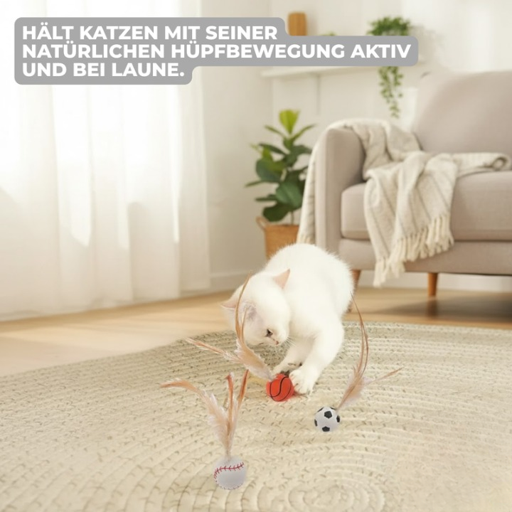 FetherSprint — Unleash the wild hunter in your cat with silent play fun! | Bowlift