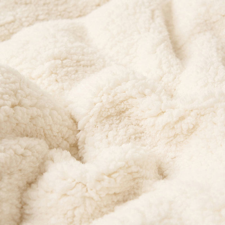 BowLift | Solid thick double-sided velvet cube blanket