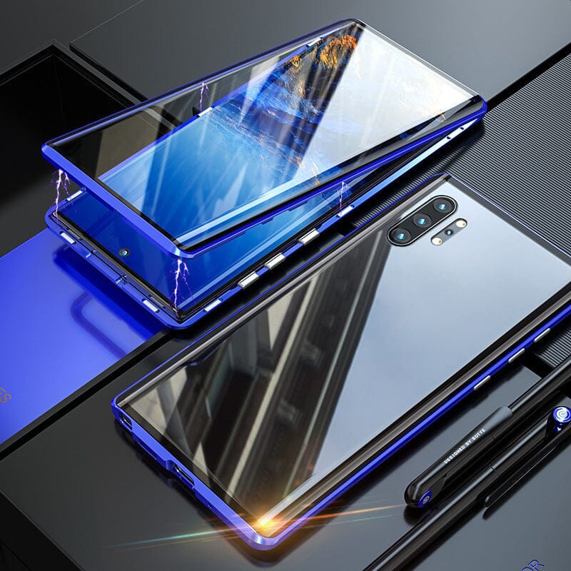 BowLift | Magnetic tempered glass double-sided phone case for Samsung