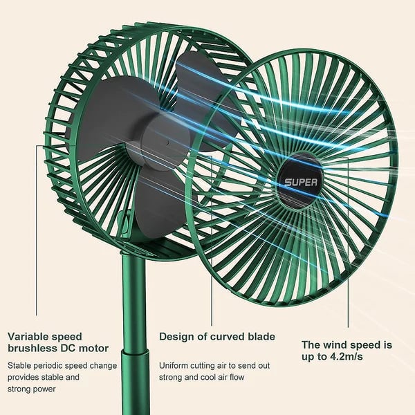 Foldable Portable Fan - CoolWave | Bowlift
