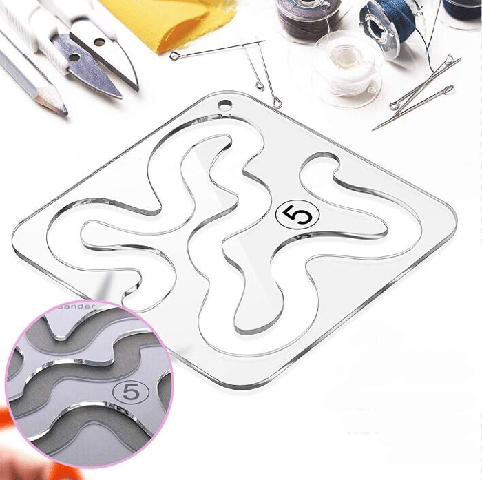 BowLift | Free-Motion Garment Ruler Set(12 PCS)