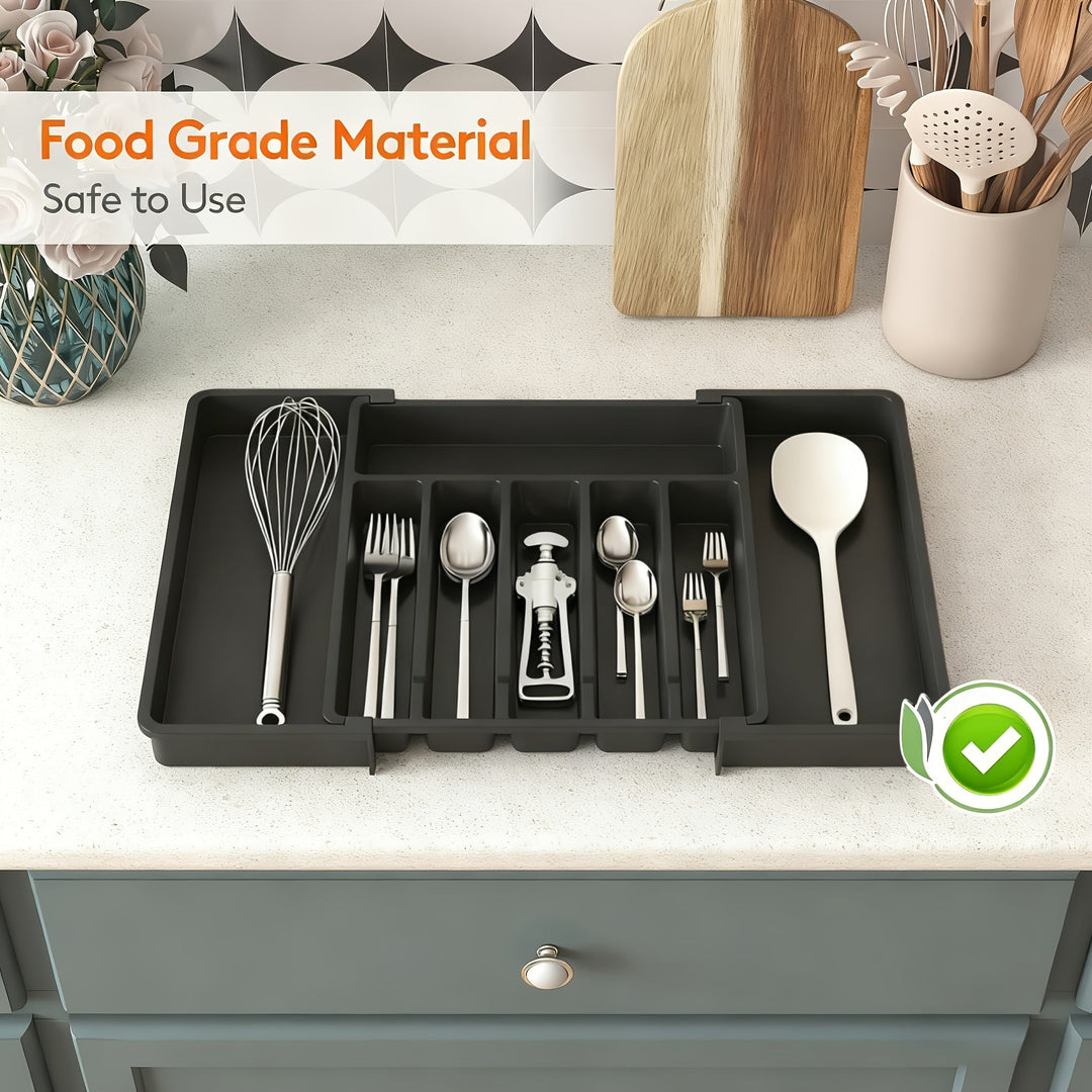 Extendable cutlery tray 33–57 cm | Bowlift