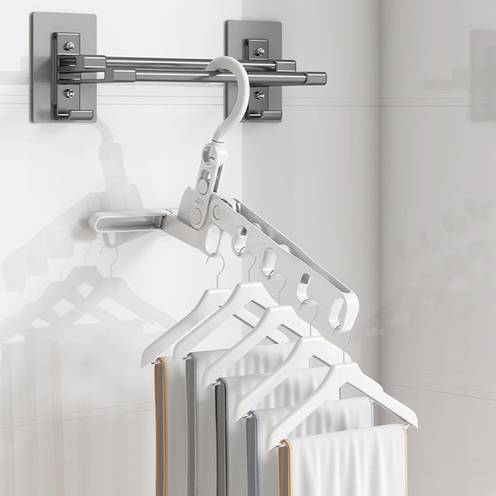 HangProx Hangers — Never wrinkled clothes while traveling again, always perfectly styled and super space-saving! | Bowlift