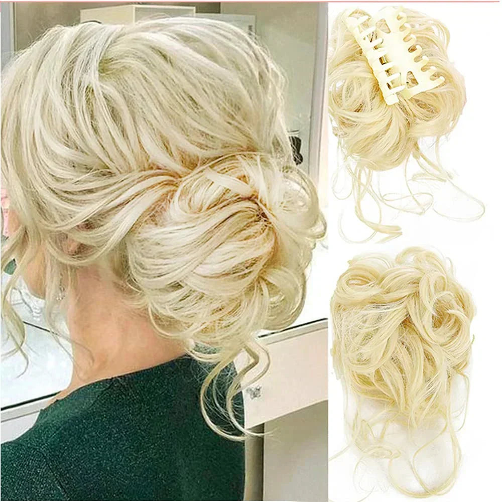 CurlyBun: Instant Curled Bun Hair Clip