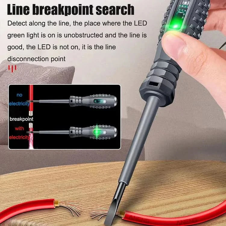 2-in-1  High Torque Strong Magnetic Screwdriver Electricity Detector Bowlift