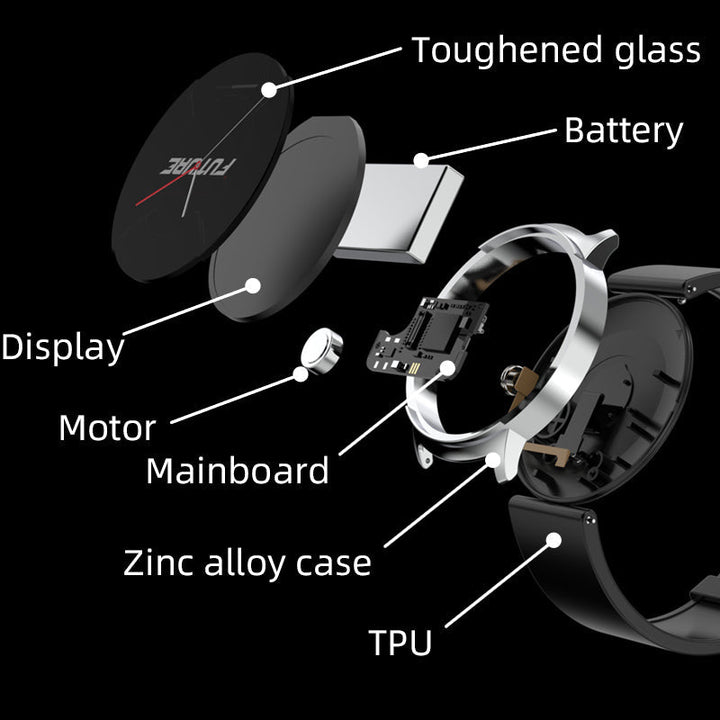BowLift | BCKS02 Blood sugar meter Blood oxygen Blood pressure Heart rate Bluetooth Smartwatch
