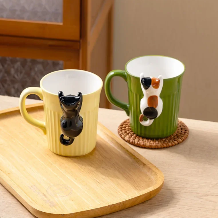 BowLift | Hanging in There Cat Ceramic Mug