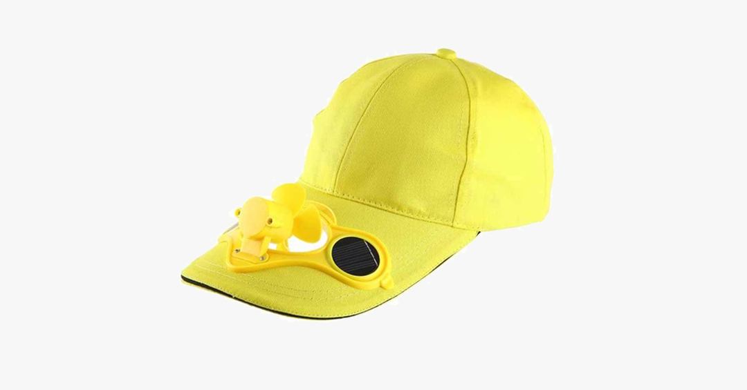 Solar Powered Cooling Fan Hat | Bowlift