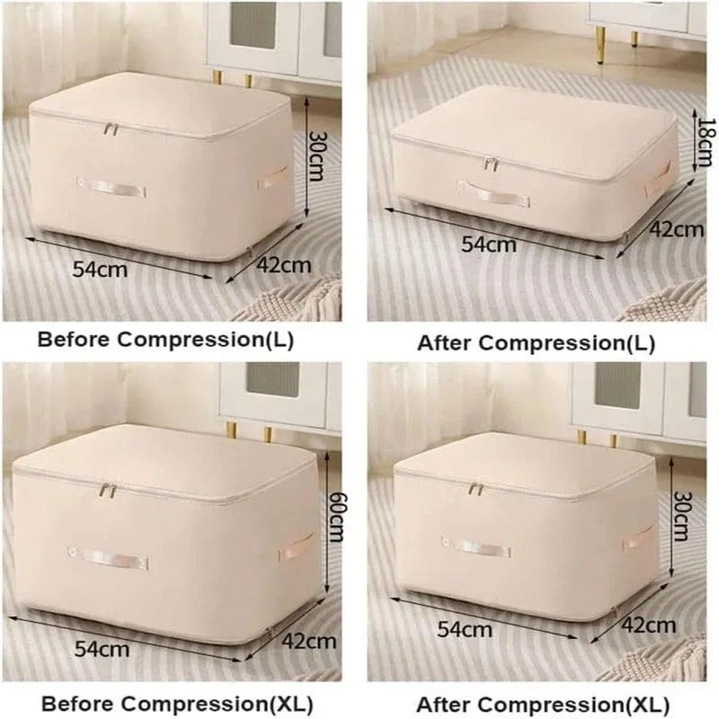 RaumMeister Compression Bag — Transform chaos into space miracles with just one press! | Bowlift
