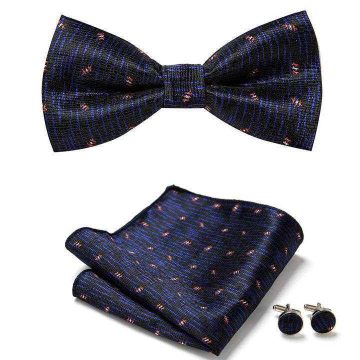 Three-piece set with stylish bow ties Bowlift