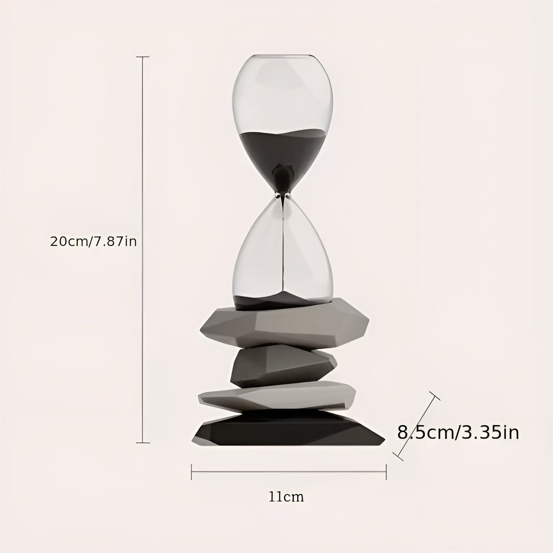 Minimalist Hourglass – Timeless & Decorative | Perfect for Living Room and Office | Bowlift