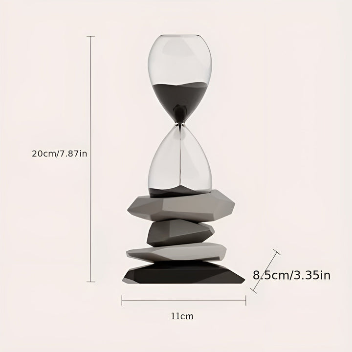 Minimalist Hourglass – Timeless & Decorative | Perfect for Living Room and Office | Bowlift