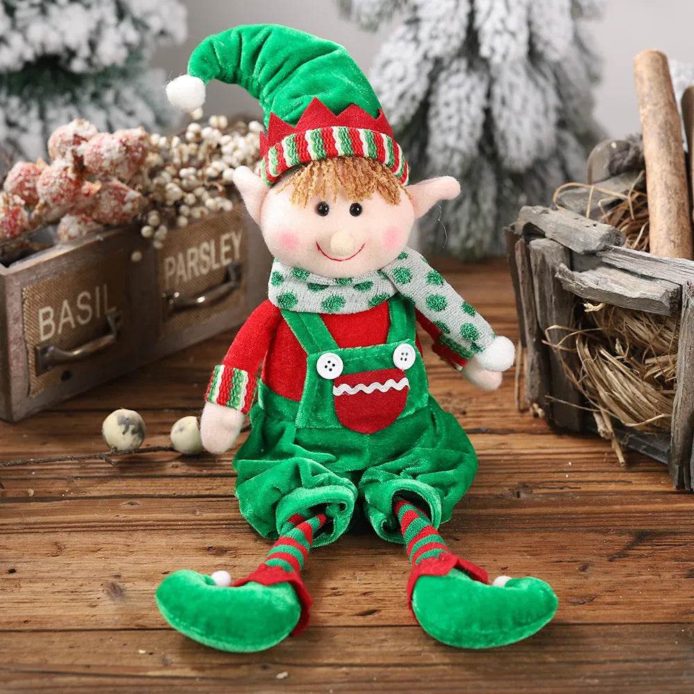 BowLift | Christmas Hanging Legs Sitting Doll Ornaments