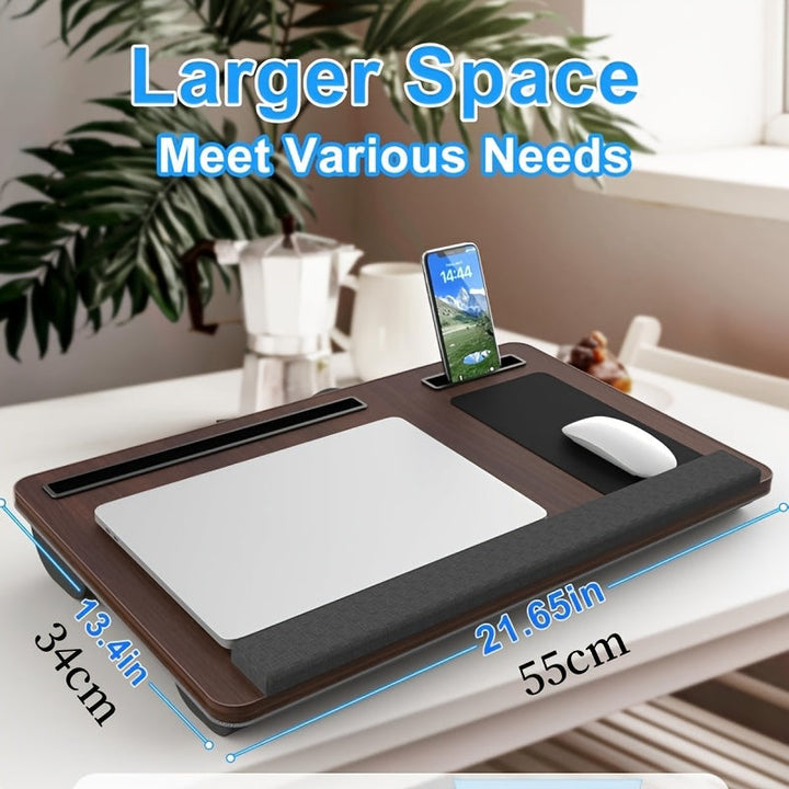 Ergonomic Laptop Holder with Wrist Support and Device Slots | Bowlift