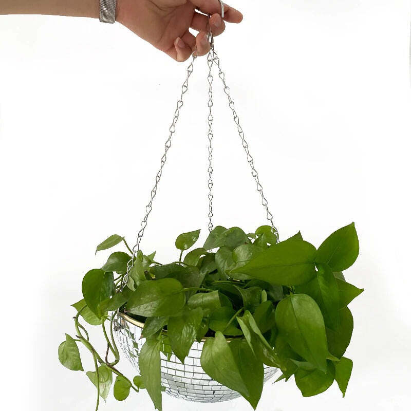 BowLift | Disco Ball Hanging Planter